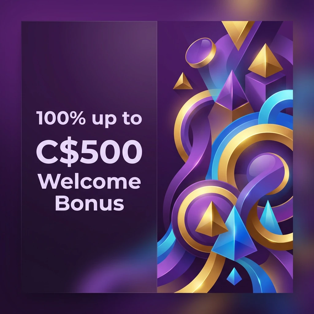 100% up to C$500 Welcome Bonus