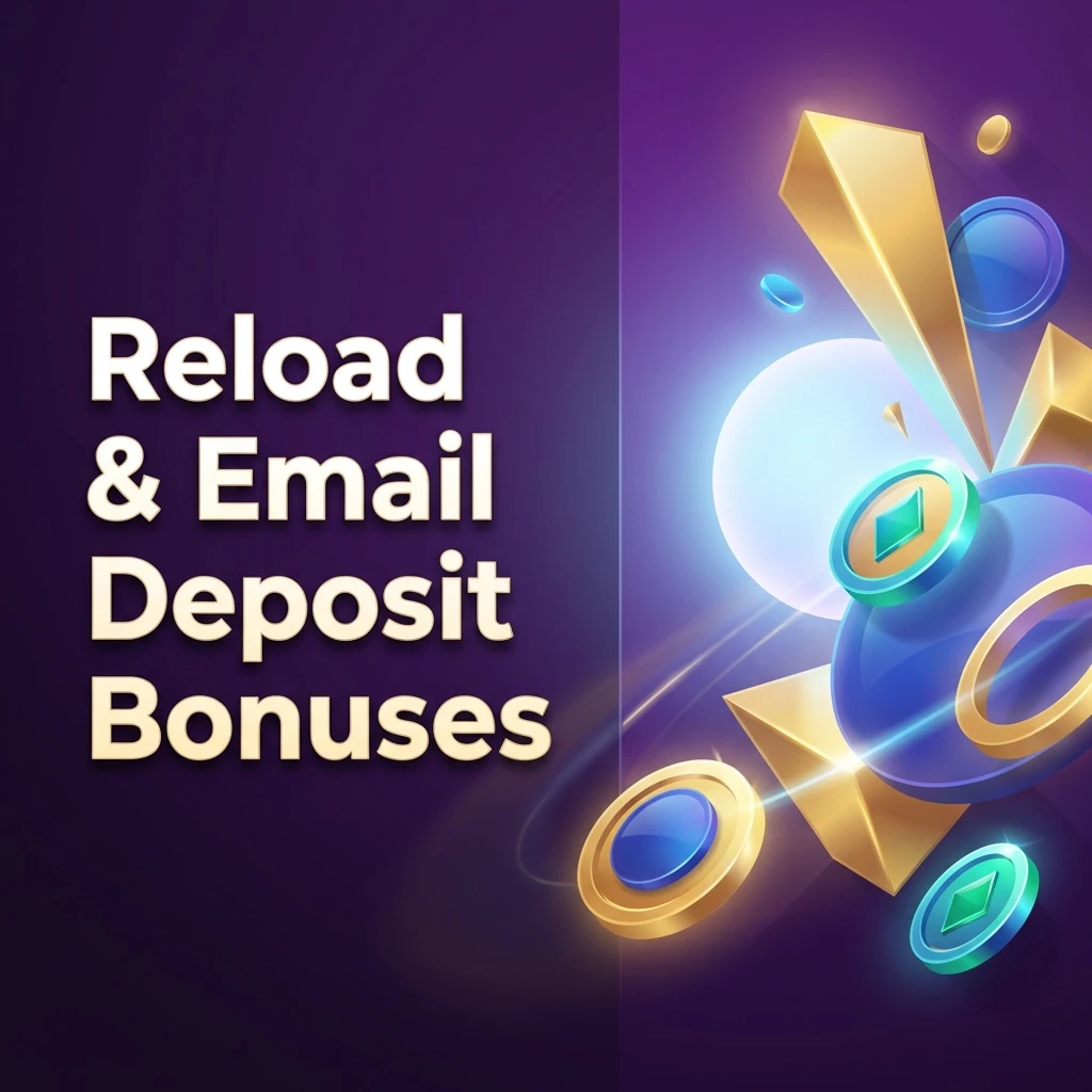 Reload & Email Deposit Bonuses